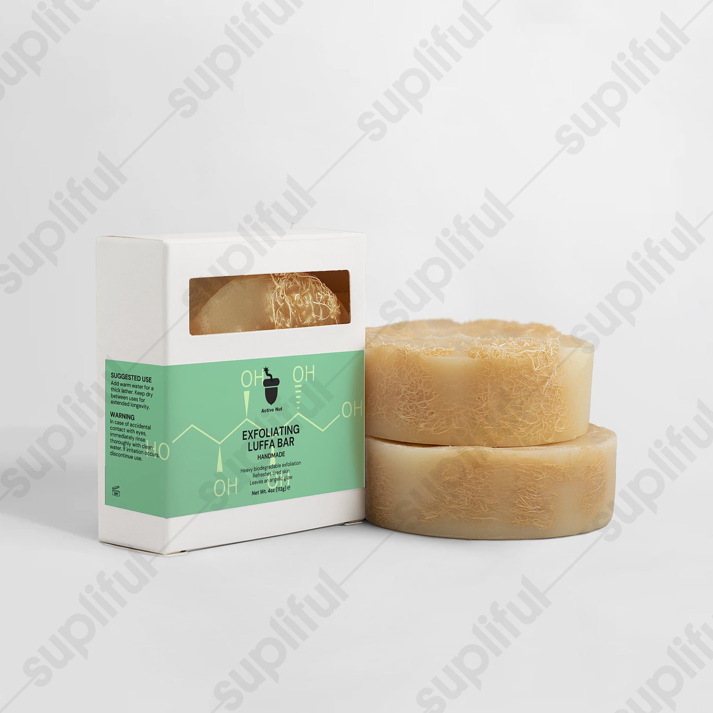 Exfoliating Luffa Bar