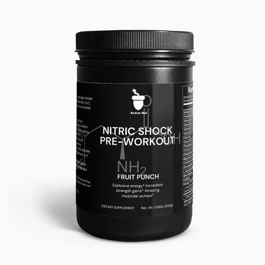 Nitric Shock Pre-Workout Powder (Fruit Punch)